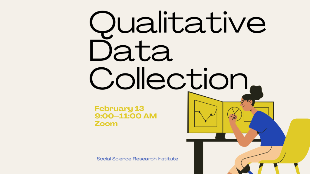 This image highlights a key opportunity for researchers to learn about qualitative data, a crucial skill in social science research.